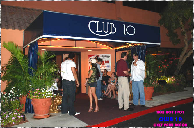 Florida Nightlife Florida Nightclubs CLUB 10 HILTON HOTEL WEST PALM